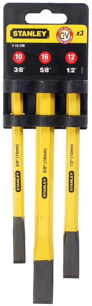 SCHLOSSERMEISSEL-SATZ 3 STÜCK - S/18-298-4