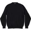 Balenciaga Sweaters Men's Black Crew Neck Moderate Straight Fit 812125T33591000