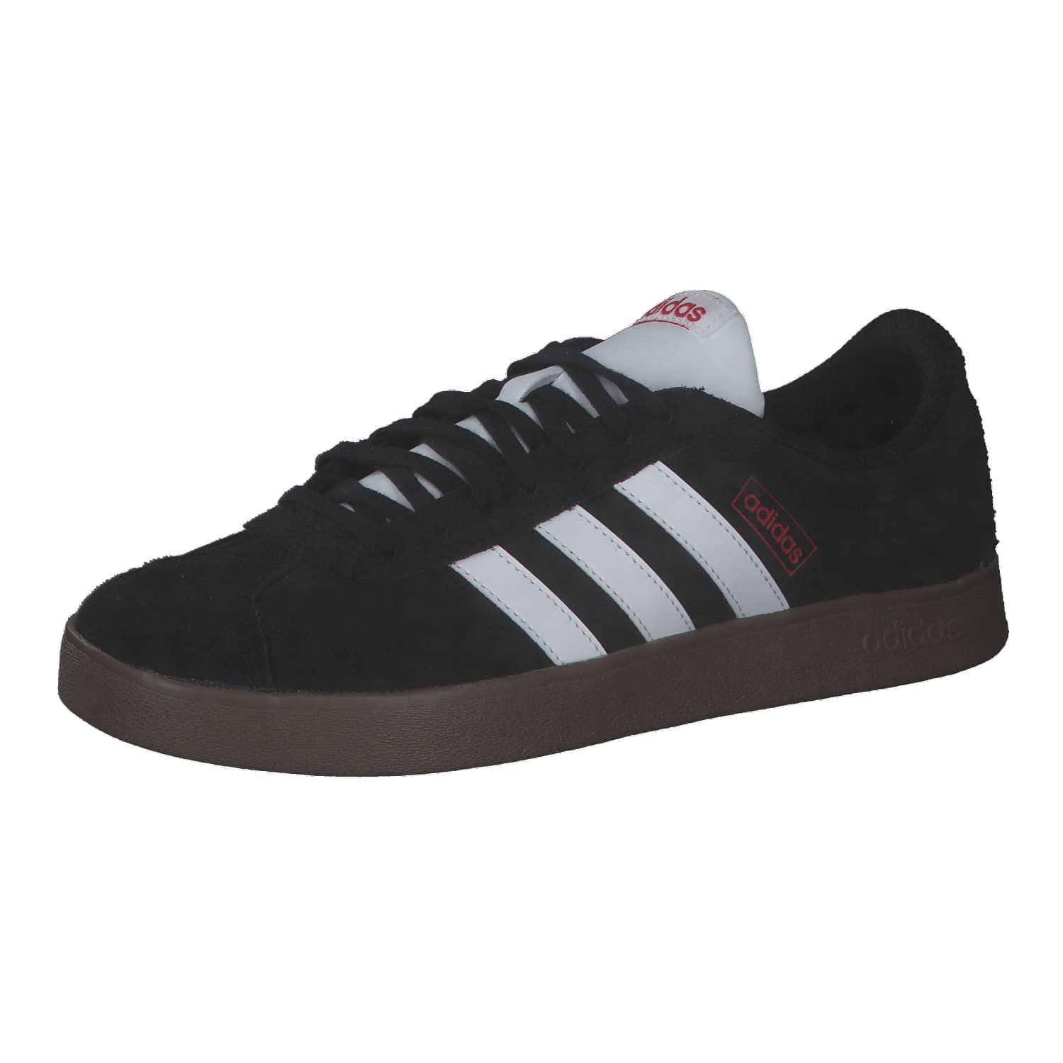 

Adidas VL Court Unisex Lot Core Scarlet Size cm 2.0 Sneakers, Adult, 17, Black/Footwear White/Better (HQ1801), 25.0