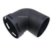 42/60/75/90mm Plastic L-Shaped Air Pipe Elbow Outlet Connector For Webasto Eberspaecher Diesel Parking Car Heater Accessories
