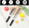 8-Piece Stainless Steel Kitchen Grater Set with Non-Slip Handle, Multi-Function for Vegetables, Cheese, Lemon Zester and Shredder