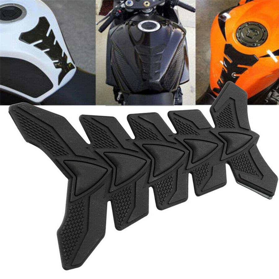 3D Rubber Universal Motorcycle Fuel Gas Tank Pad Protector Decal Sticker Vehicle