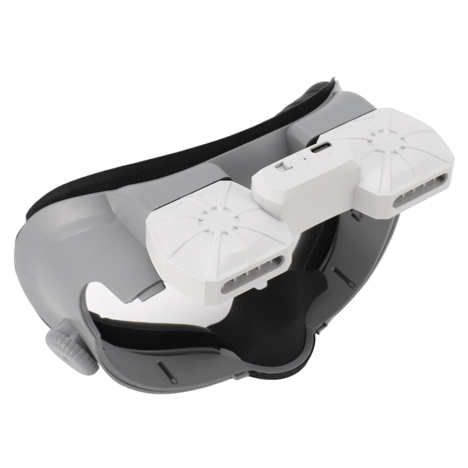 

Сменная охлаждающая накладка для лица VR, мягкая и удобная накладка для лица VR с двойным вентилятором охлаждения для