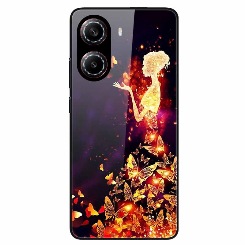 For Poco X7 Pro Case Fashion Tempered Glass Hard Phone Back Cover for Xiaomi Poco X7 Pro Cases PocoX7Pro X 7 Pro X7Pro Shell new