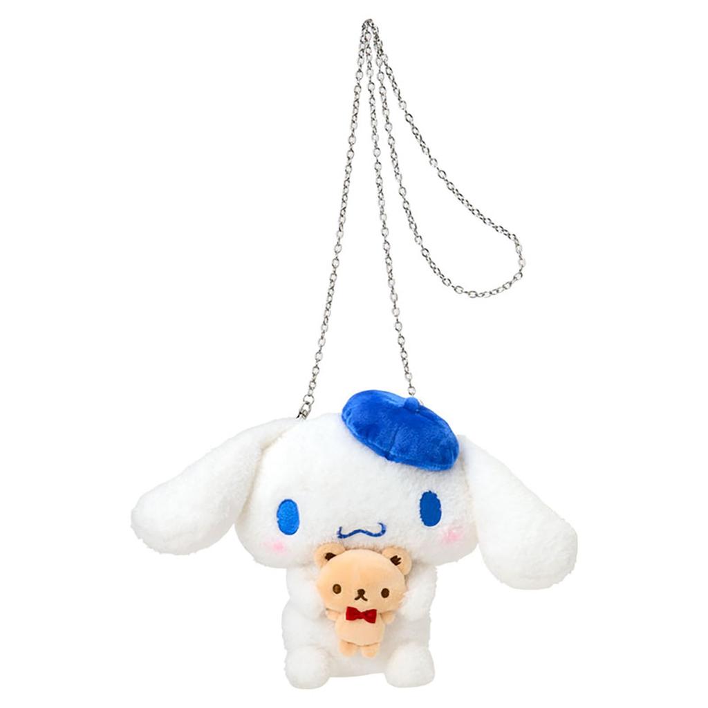 Sanrio Shoulder Bag Ages 3 and 246247 Character-Shaped (with Kuma-san) Cinnamoroll, Up,