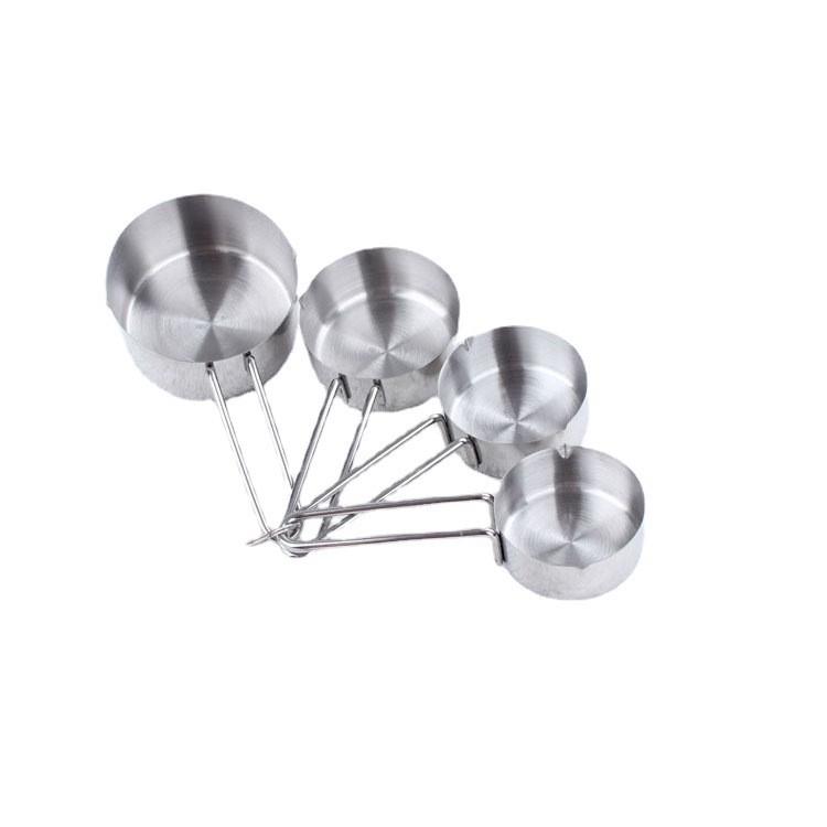 Kreatives Minimalistisches Edelstahl-Messlöffel-Set Für Kaffee Und Pulverförmige Zutaten