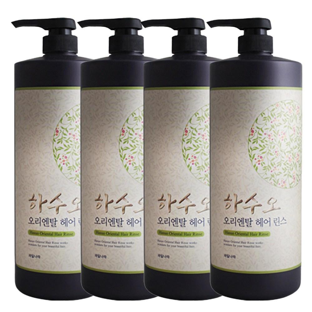 Fruitland Hasuo Oriental Hair Rinse 1.5L 4 pcs
