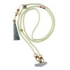 Original Handmade Long Crossbody Phone Chain with Glass Beads and Tassels In a New Chinese Style