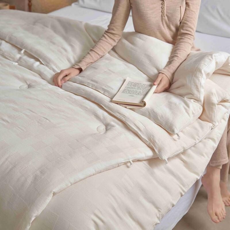 Mling Organic Cotton & Soybean Fiber Thickened Quilt