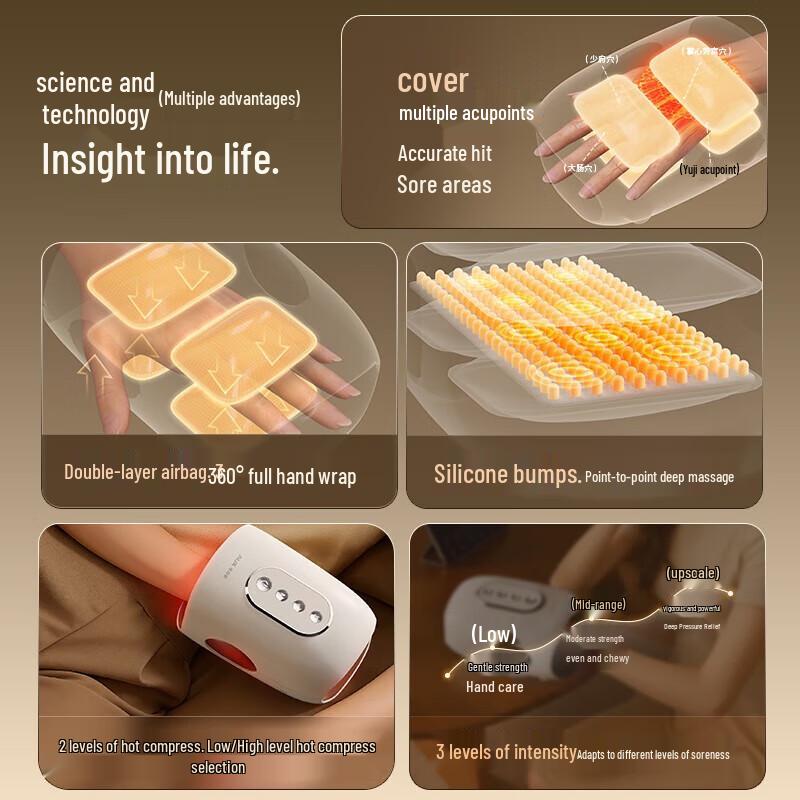 Aux Rechargeable Hand Massager