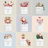 Cute Cartoon Santa Claus Switch Stickers Living Room Kids Bedrooms Wall DIY Decal Christmas Removable Self-adhesive Decoration