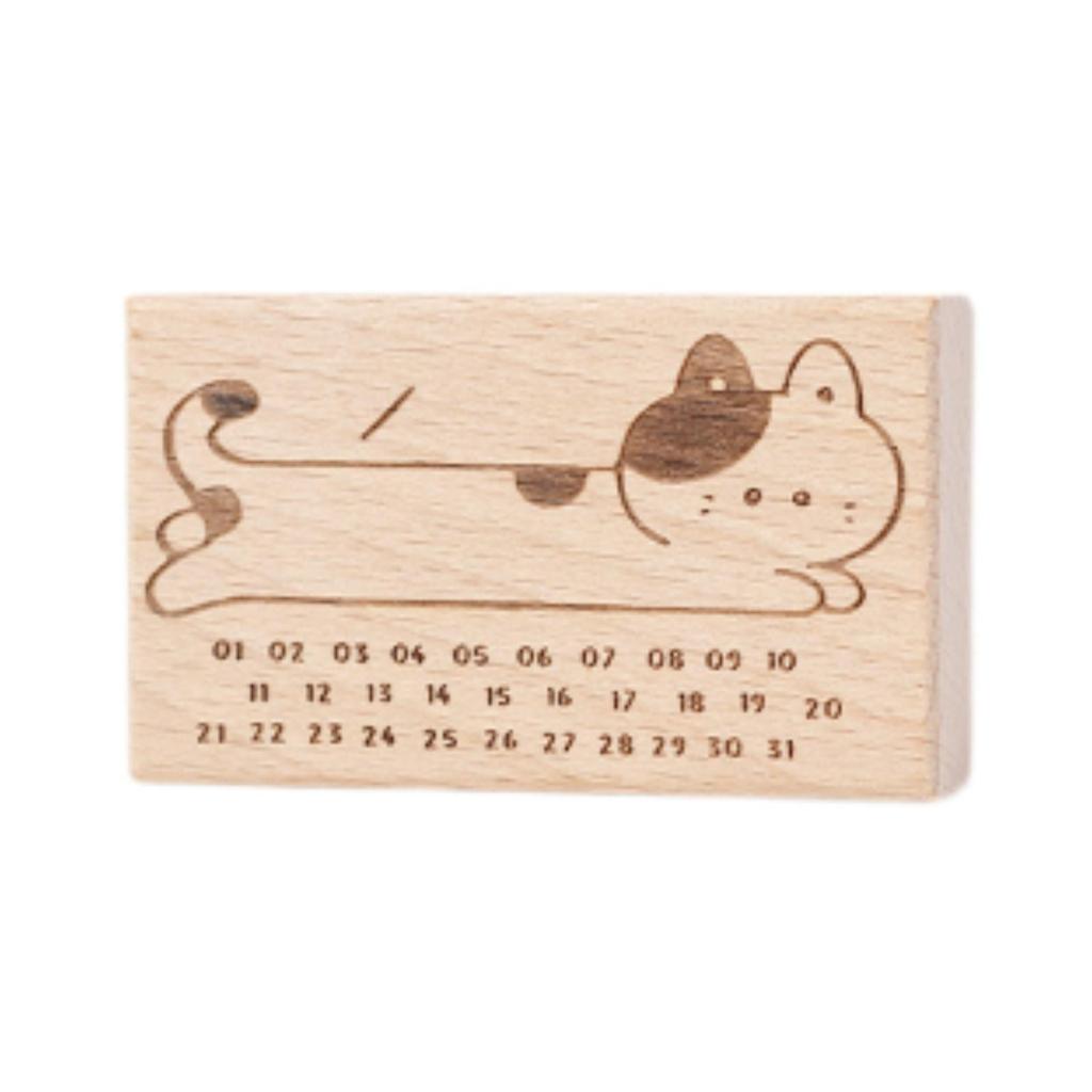 Decorative Wood Stamp Vintage Design Compact Scrapbooking Supplies Multipurpose for Diary Scrapbook Photo Album Drawing Painting