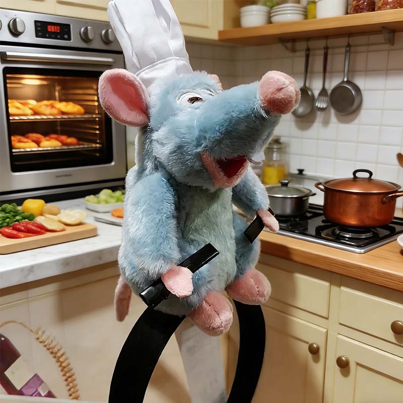 Ratatouille Hairband - Cute Cartoon Plush Doll Band, French Wide Brim Hairpin, Photo Dress & Girl Gift