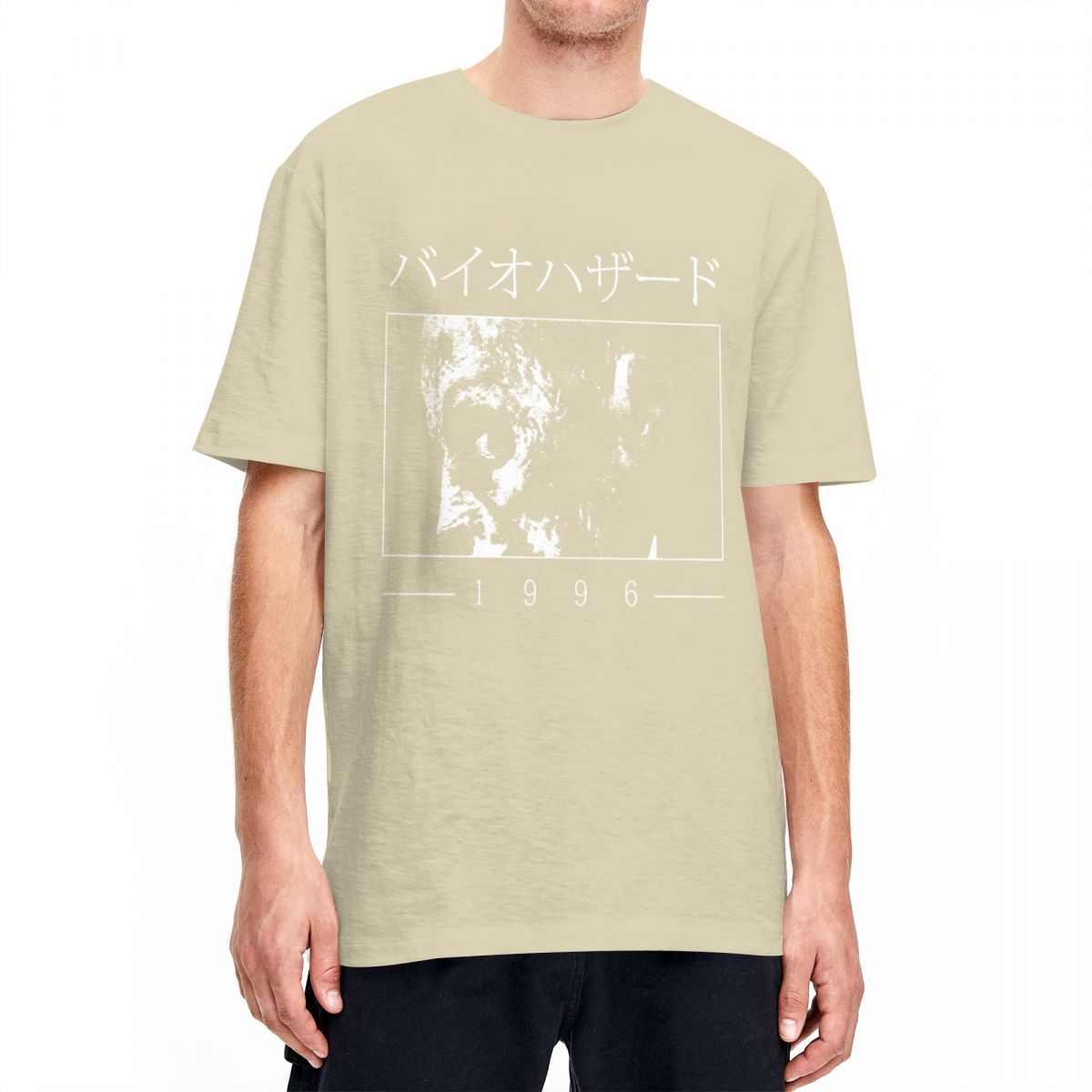 

Футболка Hazard 1996 года Residented Eviled Harajuku Футболки с коротким рукавом Y2K Fun Топы Пляжные дышащие футболки большого размера из 100 хлопка 4XL