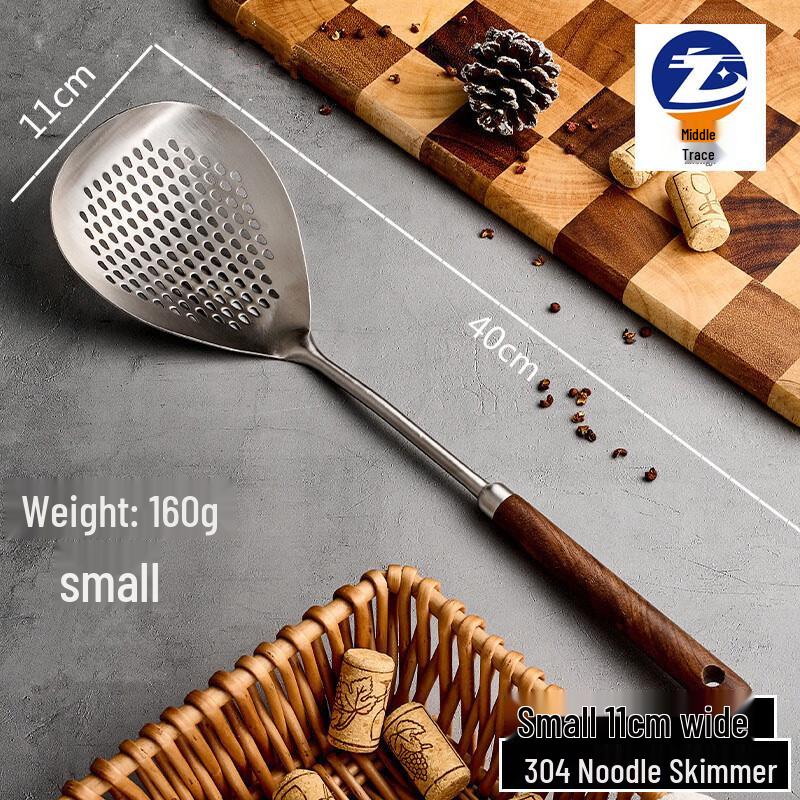 Zhongji 304 Stainless Steel Slotted Strainer Spoon