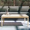 VidaXL Table de jardin 121x82,5x45 cm bois massif de pin 824127
