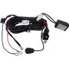 Universal LED Light Bar Wiring Harness Kit For Off Road Truck SUV ATV UTV Boat 16AWG with 12V 40A Relay On Off Switch 300W Hot