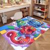 Game Rainbow Friends Print Rug, Washable Floor Carpet, For Entryway Dorm Laundry Room Office Study, Home Decor Birthday Christmas Gift