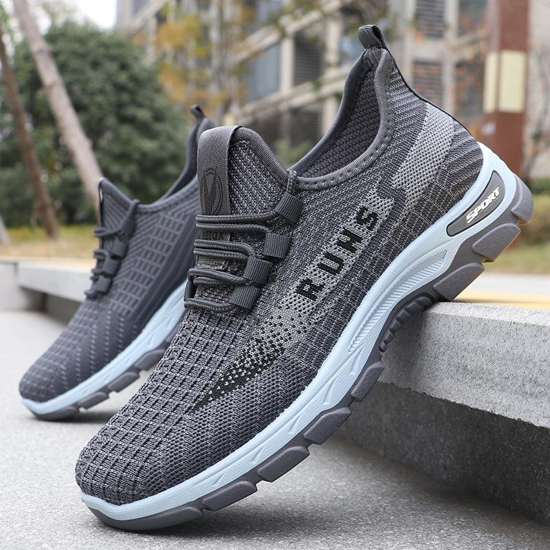 Fashion 2025 Top Selling Men's Breathable Mesh Sports Shoes Spring Outdoor Non Slip Lightweight Versatile Large 39-47 Casual Shoes