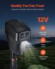 Carrello di traino elettrico 5000 libbre Jack a timone motorizzato per rimorchio RV e camper