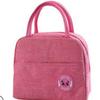 Insulated Large Capacity Bento Lunch Bag - Thick Oxford Cloth with Aluminum Foil Lining