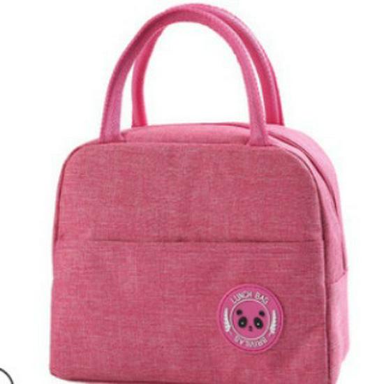 Insulated Large Capacity Bento Lunch Bag - Thick Oxford Cloth with Aluminum Foil Lining