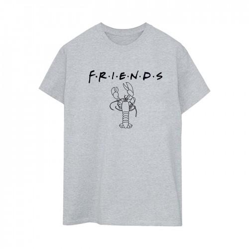 Friends Womens/Ladies Lobster Logo Boyfriend T-Shirt