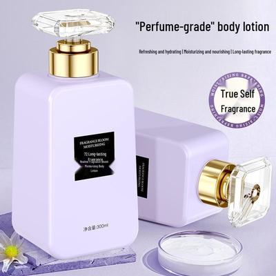 Moisturizing Perfume Body Lotion - Non-Greasy, Refreshing, Brightens Skin Tone, Removes Dryness, Bare Face Cream