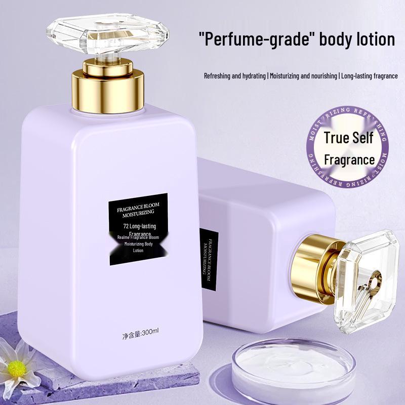 Moisturizing Perfume Body Lotion - Non-Greasy, Refreshing, Brightens Skin Tone, Removes Dryness, Bare Face Cream