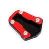 Bruce & Shark Side Stand Kickstand Extension Pad for Honda CRF300L CRF300 Rally 2021-2022 Red
