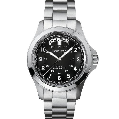 

Hamilton Khaki Field King H64455133 Men s Watch, Officially Guaranteed, Imported
