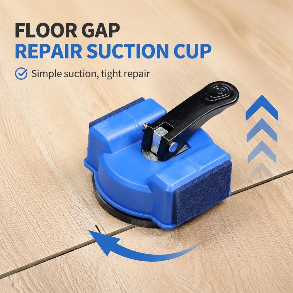 Puller Mechanism Gap Repair Tool Adjustable Suction Cup Puller Floor Gap Fixer  Wood Flooring
