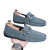 Doudou shoes summer new matte suede lazy small leather shoes loafer driving shoes