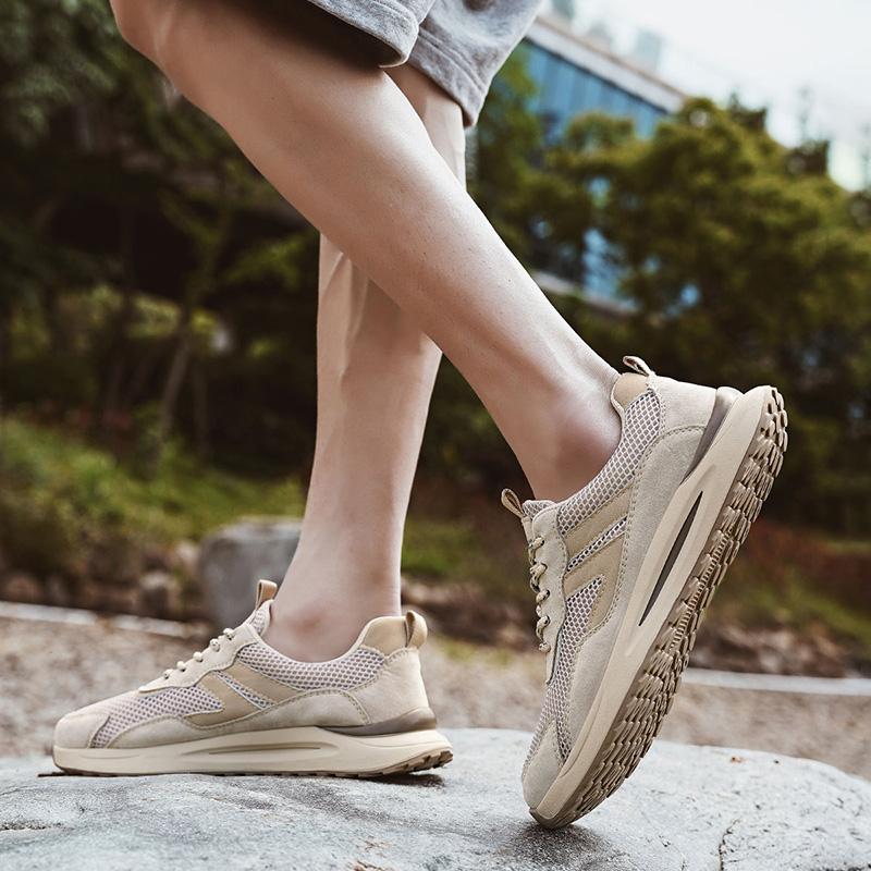 Men's Breathable Casual Sneakers Outdoor Non-slip Soft Breathable Men's Shoes
