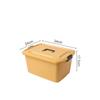 Plastic Sundries Storage Box with Handle Large Capacity Desk Organizer for Cosmetics Jewelry Toys Snack Clothes Storage Basket
