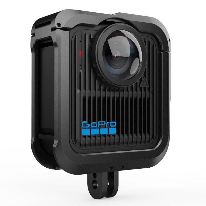 Aluminum Cage Frame GoPro MAX 2 With Cold Shoe Mount Protective Side Rail Accessory Action Camera