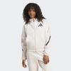 Adidas Damen ZNE Full Zip Loose Fit Hoodie