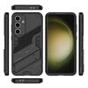 For Samsung Galaxy S24 FE 5G Case Car Magnetic Holder Armor Phone Cover For Sumsung S24FE S 24 FE 24FE 5G Soft Frame Coques