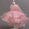 Glitzerndes flauschiges Netz-Prinzessinnenkleid für Baby-Mädchen - 1. Geburtstag & Abendmode