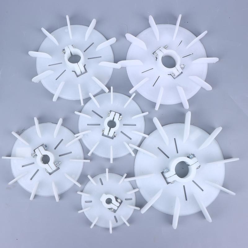 Plastic Motor Fan Blade Adjustable Motor Cooling Fan Impeller Motor Fan Vane High Temperature For Hydraulic Motor Accessories