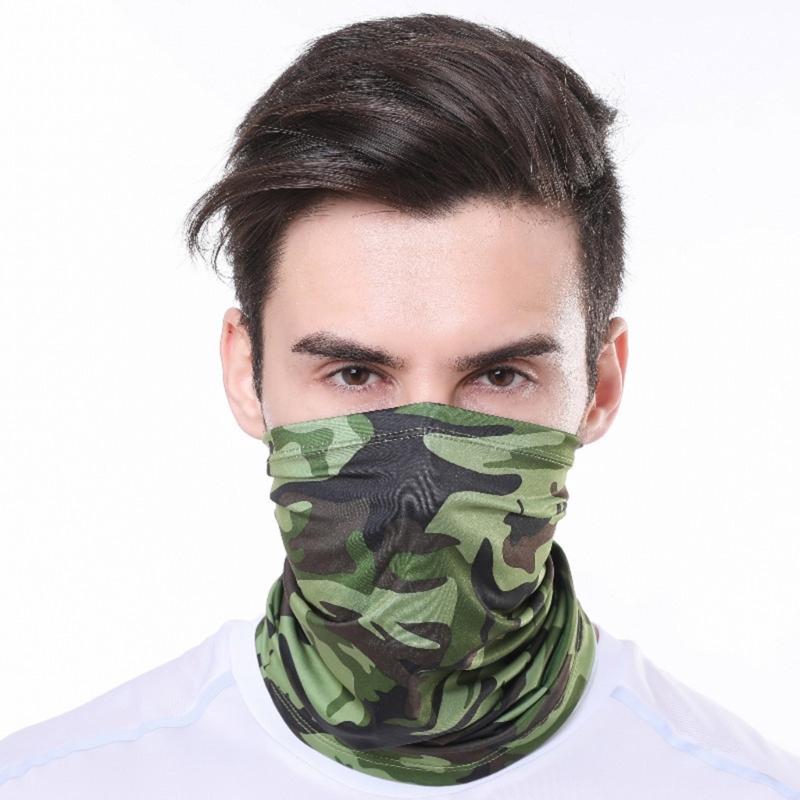 6PCS Stretchable Sun Protective Face Cover For Cycling Hiking Skiing Breathable Sunshade Mask for Outdoor Activity