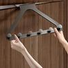 Over-the-Door Hanger Rack Heavy Duty Coats Hats Scarves Coat Hanger Organizer Damage-Free Installation Storage Rack