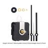 Clock Mechanism Set for Wall Clocks with Utility Parts