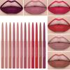 Contorno Labbbra Viola Sexy Trucco Labbra Matita Contorno Labbra Moda Matita Contorno Labbra Rossetto Penna Anti-Macchia Un Must per Principianti