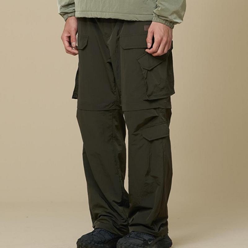Convertible 7 Pocket Pants  Dark Khaki 