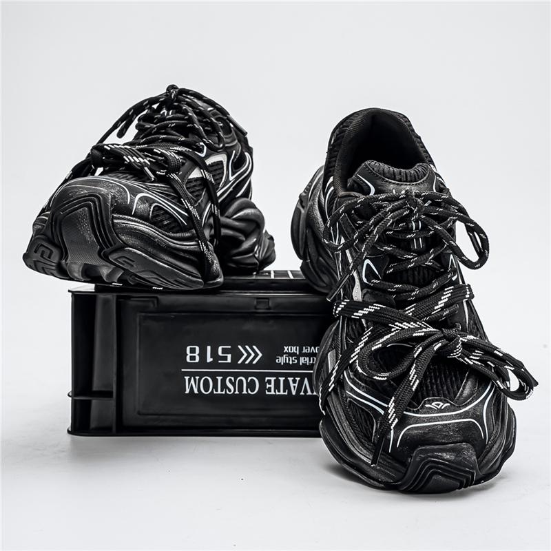 

Мужские кроссовки на толстой подошве в корейском стиле — модные, универсальные и трендовые, уличный стиль, мужская обувь 44