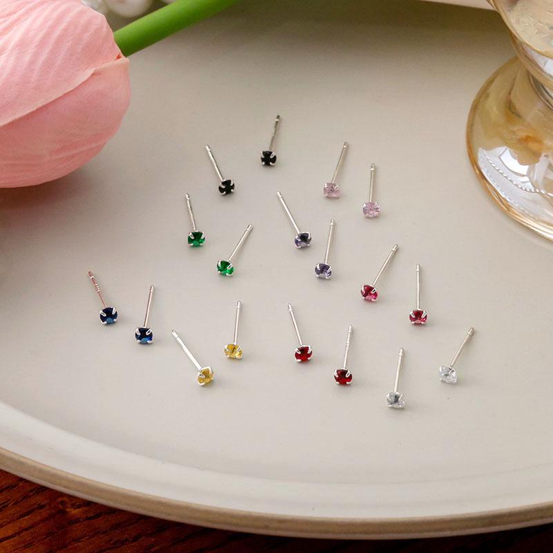 Chic Mini Zircon Earrings: Stylish, Elegant, and Versatile Jewelry for Women