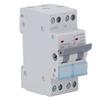 Manual Transfer Switch 2P 63A DIN35mm Rail Mount Double Power Generator Transfer Switch