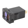 Dual USB Port  R Socket QC3.0 Fast   Charging Outlet Power Adapter for   Fortuner