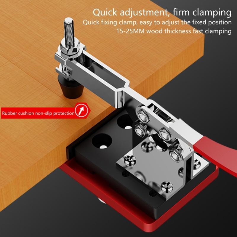 Practical Hinge Drilling Jig for 35mm Cup Hinges Accurate Positioning Tool for Cabinets and Furniture Installation